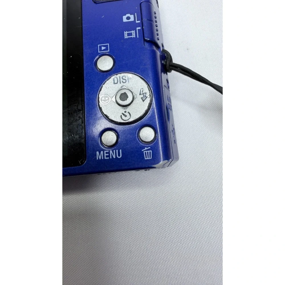 Sony Cyber-shot DSC-W330 14.1MP Blue Digital Camera Carl Zeiss Tested